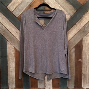 NWT UA grey long sleeve